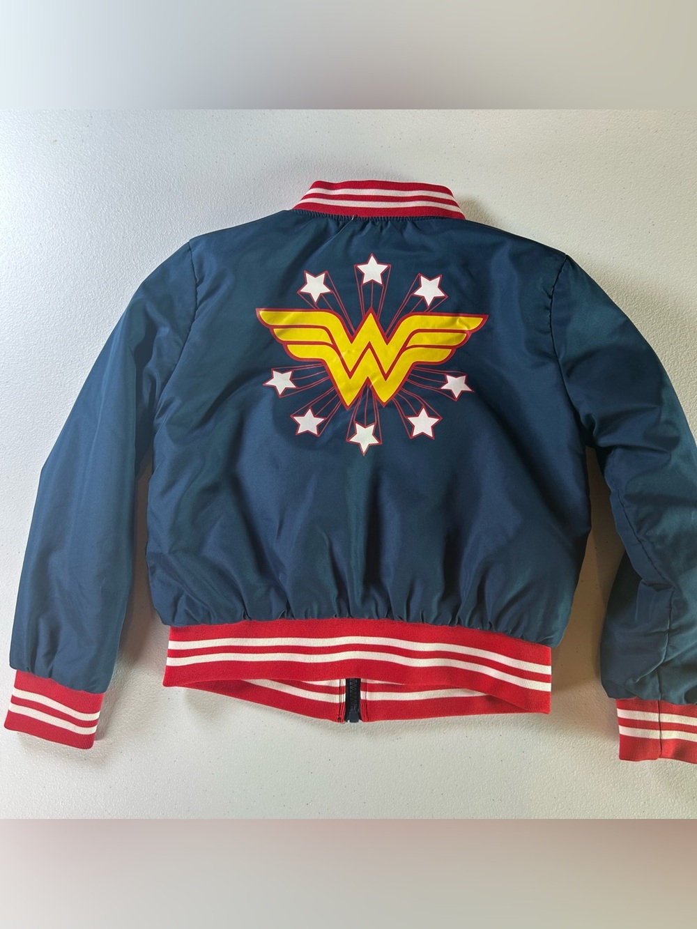 DC Comics Wonder Woman Reversible Bomber Jacket Play Costume